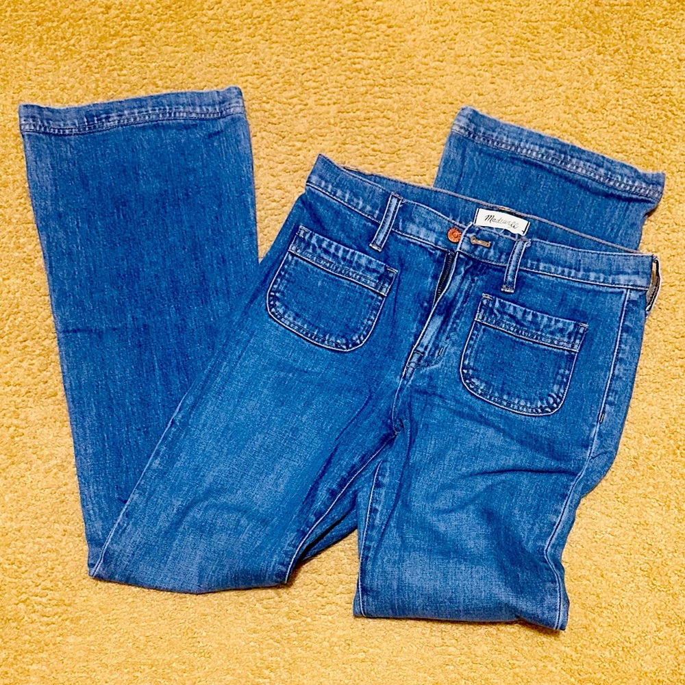 Madewell Flea Market Flares